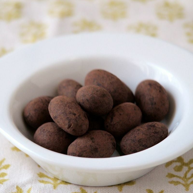 ココアチョコ ココアチョコアーモンド小箱入 | 佐々木製菓:大阪金平糖・チョコ製造