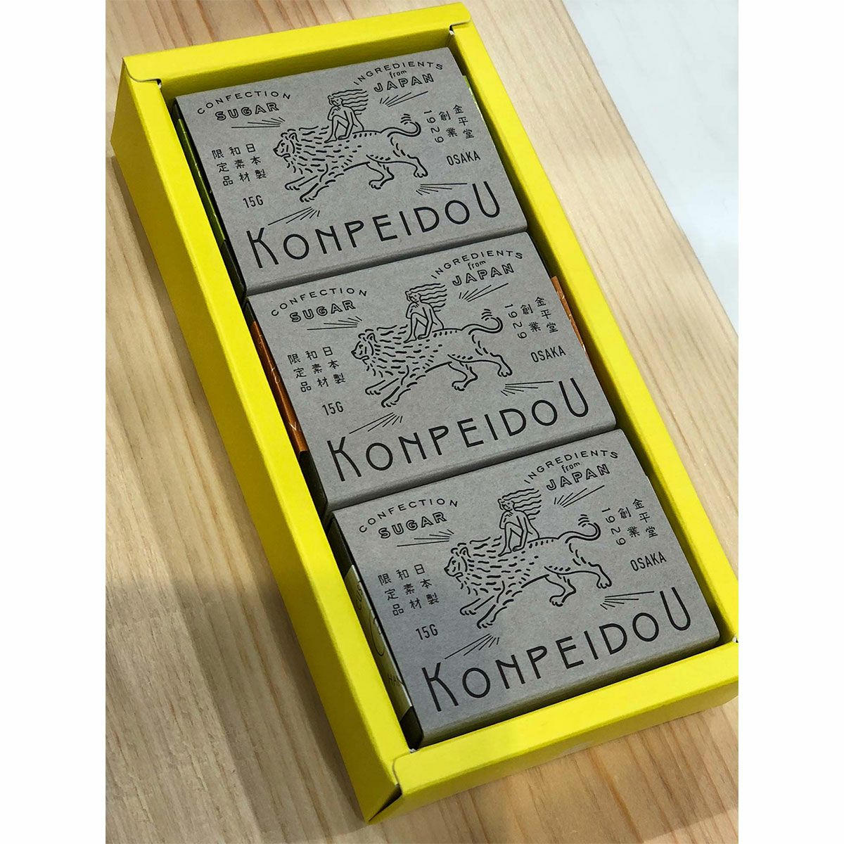 チョコ2袋＆金平堂ギフトボックス | 佐々木製菓:大阪金平糖・チョコ製造